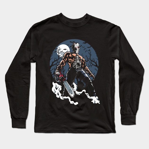 Evil Killer Long Sleeve T-Shirt by SEspider